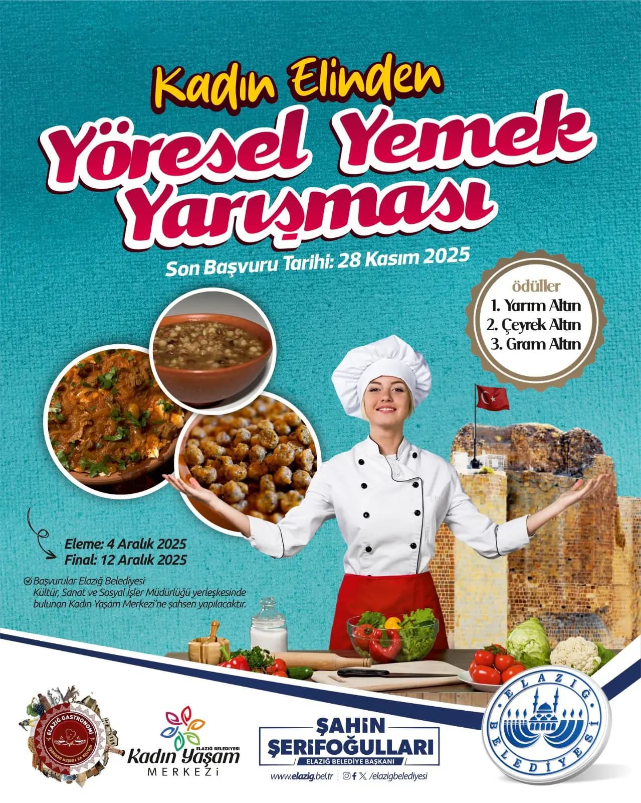 ELAZIĞ KADIN ELİNDEN YÖRESEL YEMEK YARIŞMASI
